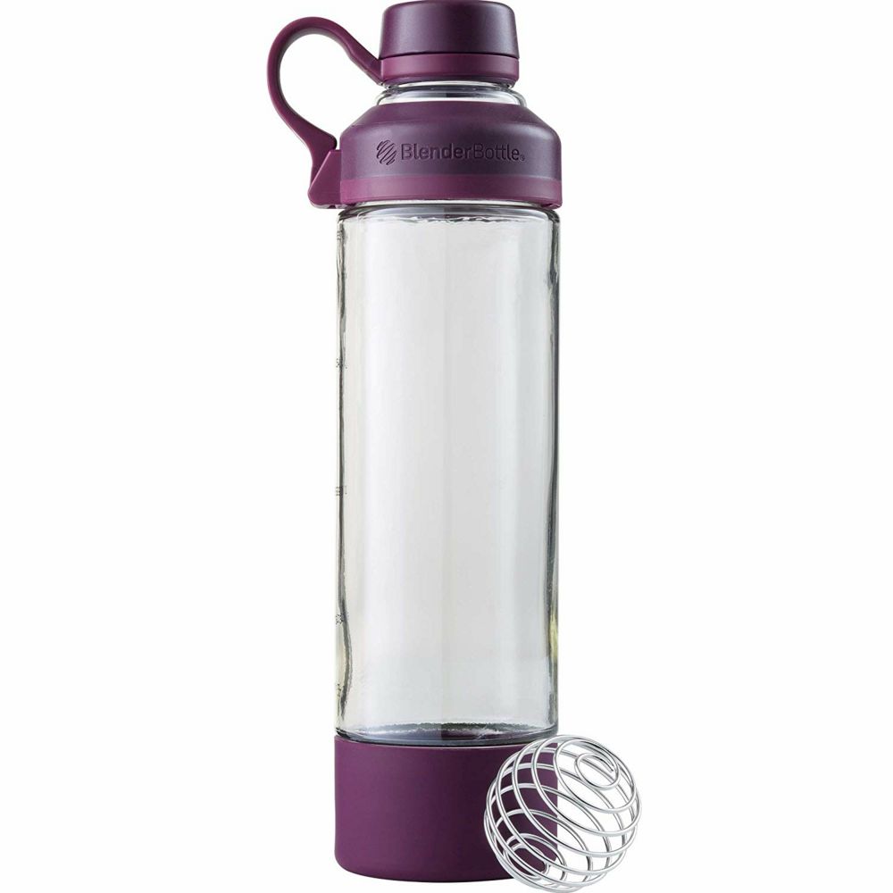 Артикул: P11540.77 — Спортивная бутылка-шейкер Mantra, фиолетовая (сливовая)