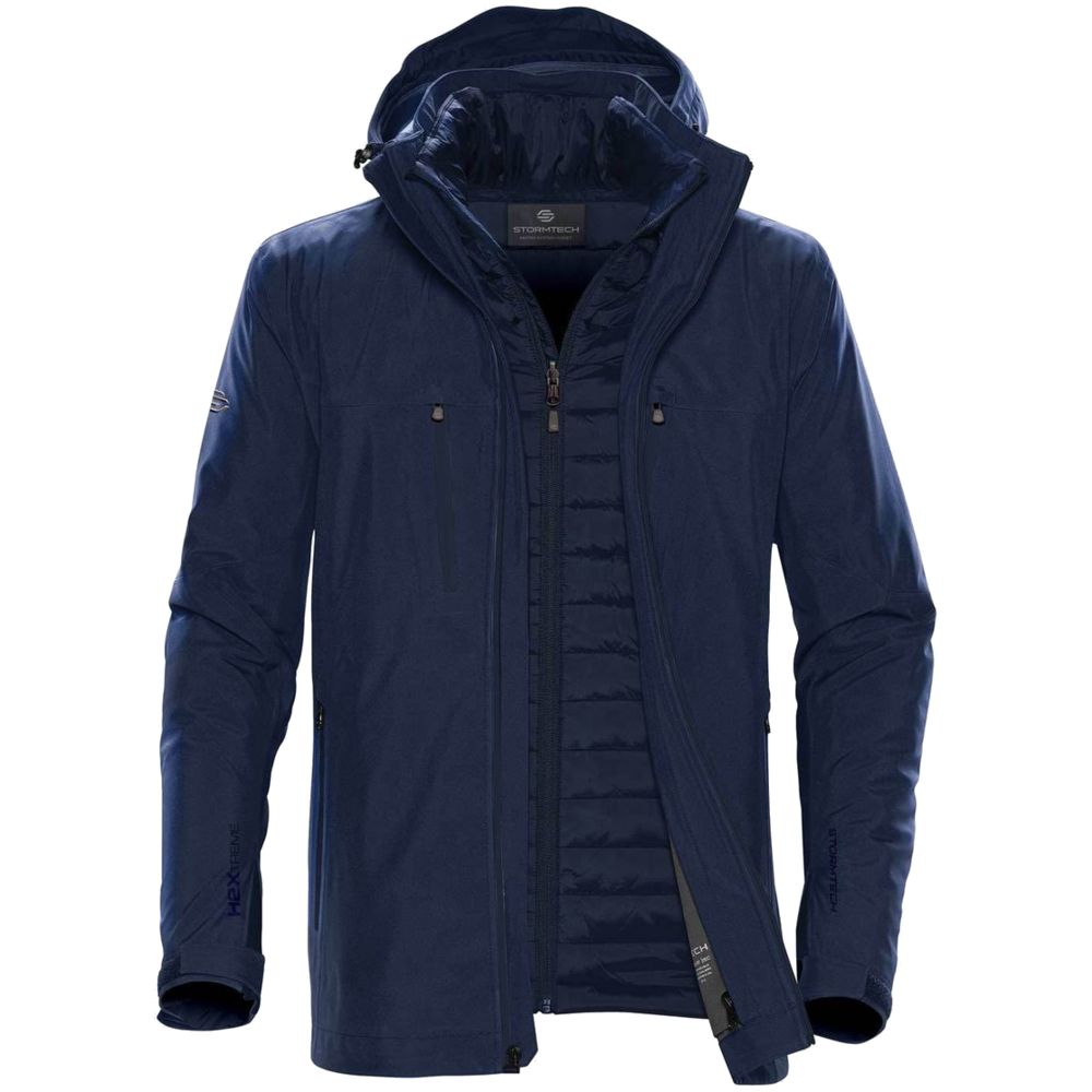 Артикул: P11630.40 — Куртка-трансформер мужская Matrix, темно-синяя