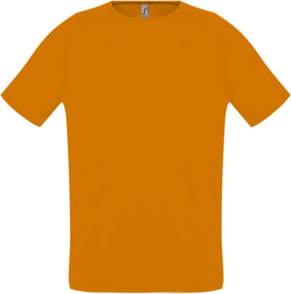 Артикул: P11939404 — Футболка унисекс Sporty 140, оранжевый неон