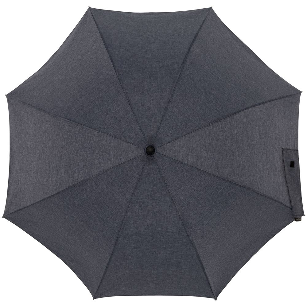 Артикул: P12062.40 — Зонт-трость rainVestment, темно-синий меланж