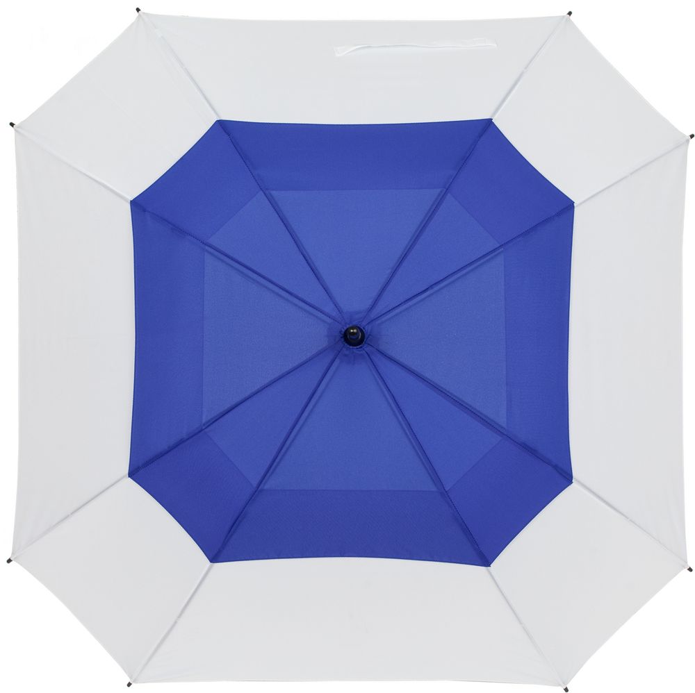Артикул: P12369.46 — Квадратный зонт-трость Octagon, синий с белым