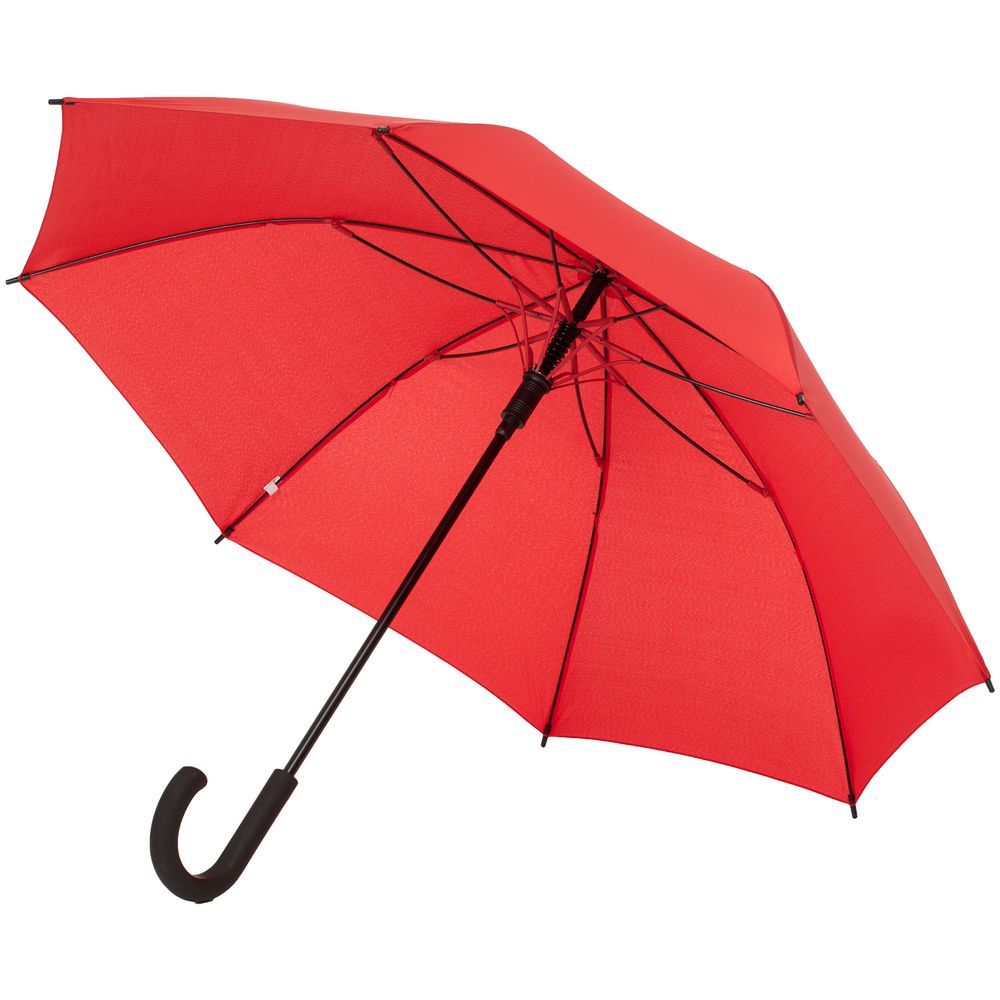 Артикул: P12372.50 — Зонт-трость с цветными спицами Bespoke, красный