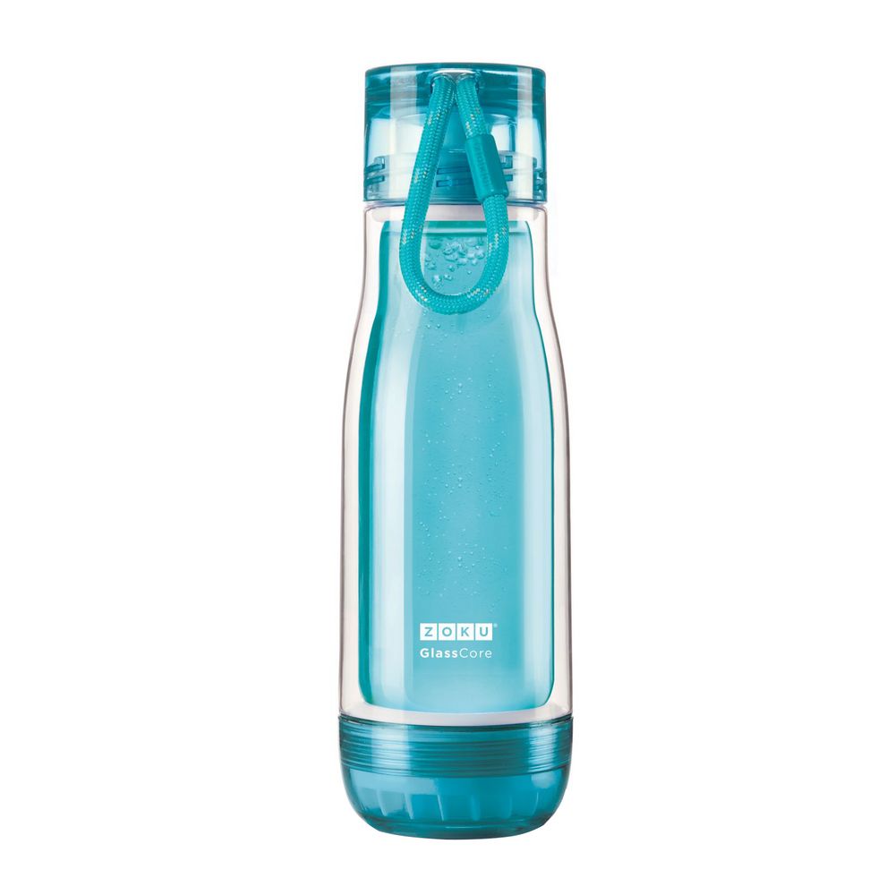 Артикул: P12601.40 — Бутылка для воды Zoku, голубая