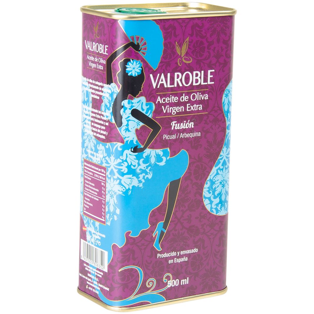 Артикул: P13440 — Масло оливковое Valroble Fusion, в жестяной упаковке