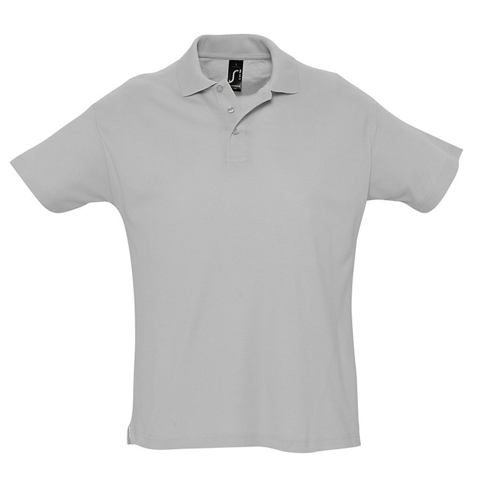 Артикул: P1379.11 — Рубашка поло мужская Summer 170, серый меланж