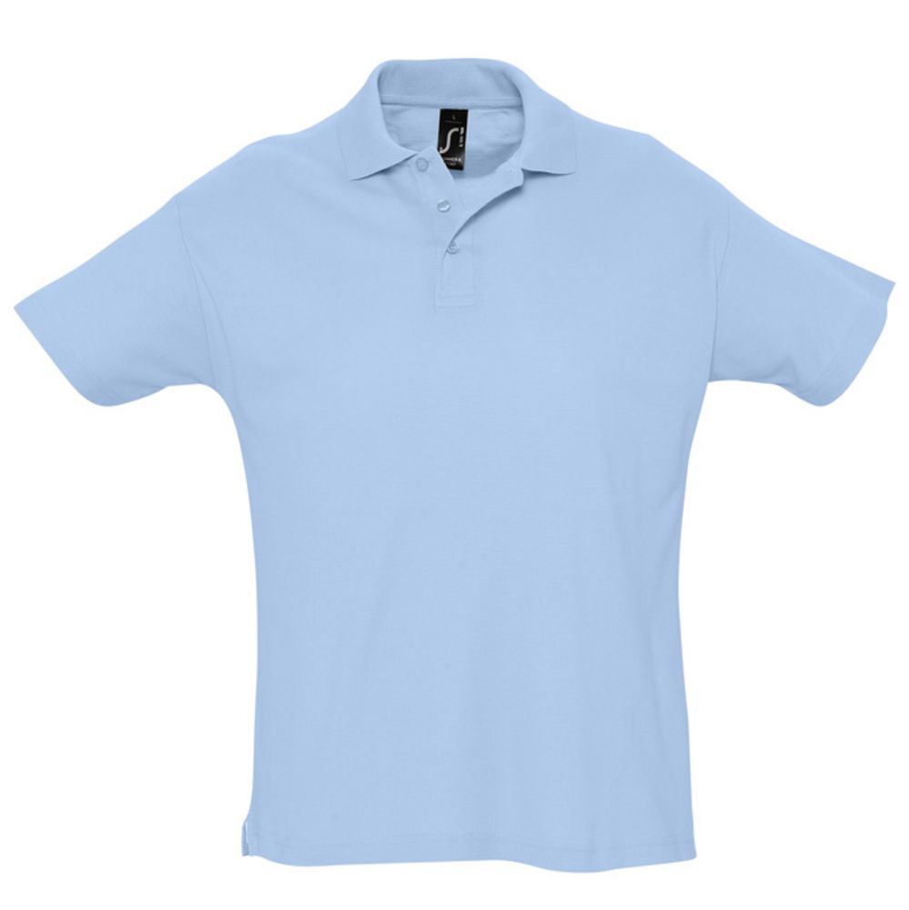 Артикул: P1379.14 — Рубашка поло мужская Summer 170, голубая