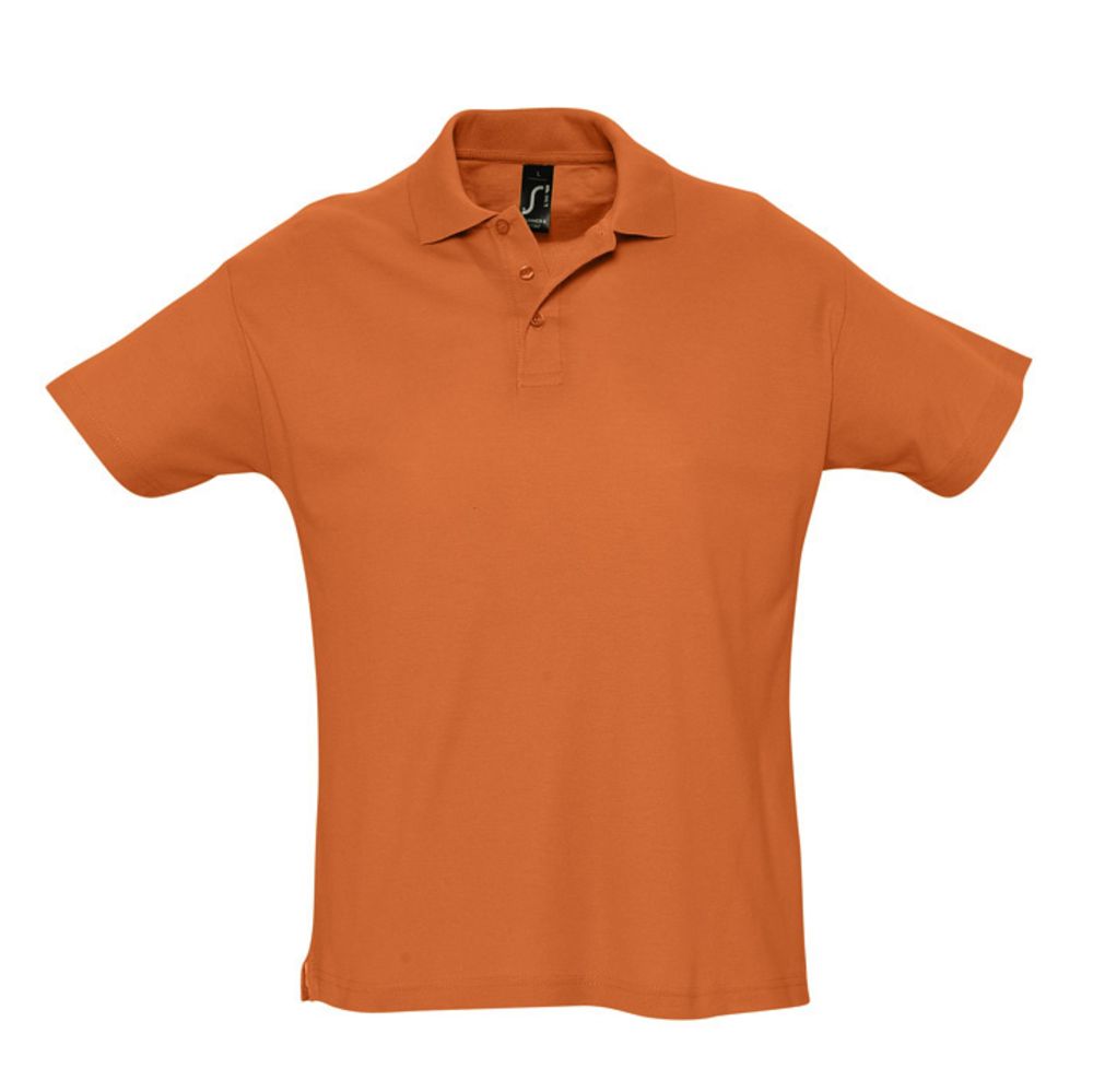 Артикул: P1379.20 — Рубашка поло мужская Summer 170, оранжевая