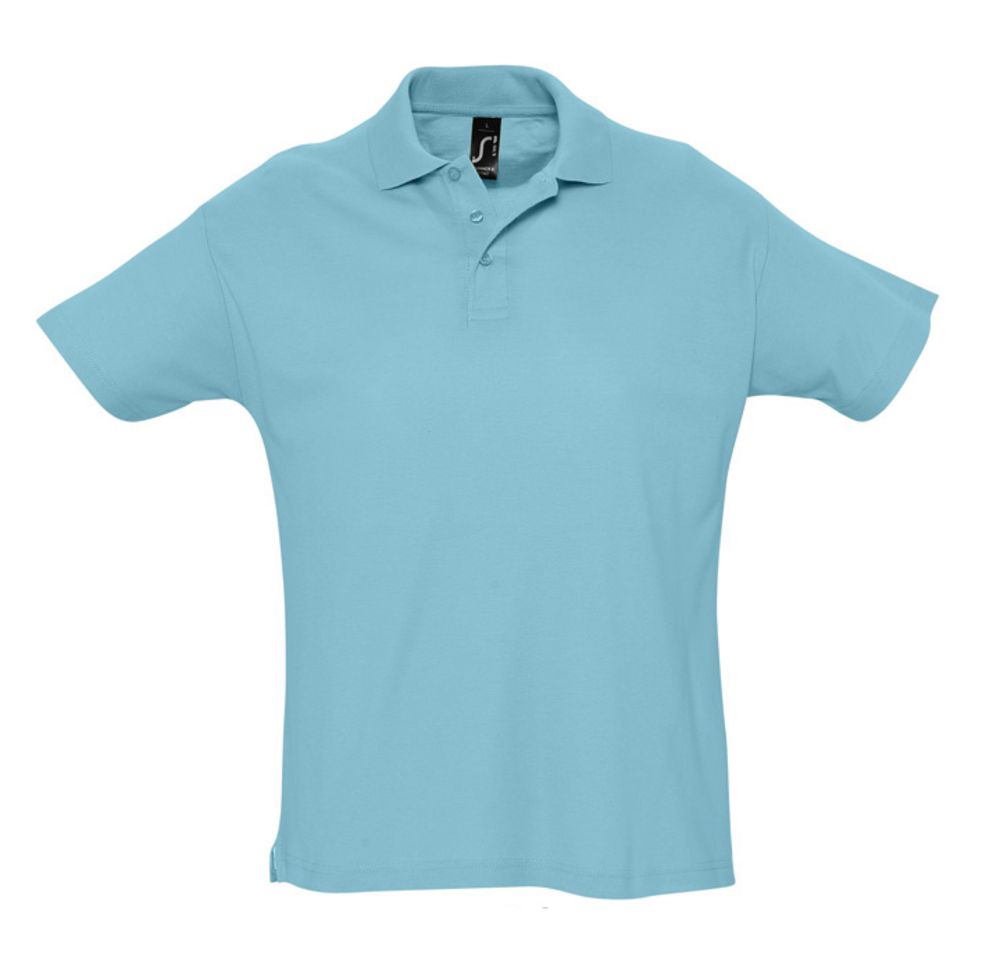 Артикул: P1379.42 — Рубашка поло мужская Summer 170, бирюзовая