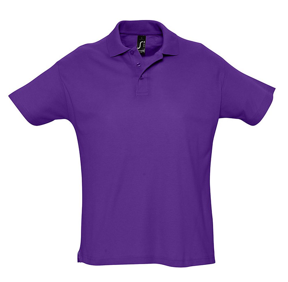Артикул: P1379.77 — Рубашка поло мужская Summer 170, темно-фиолетовая
