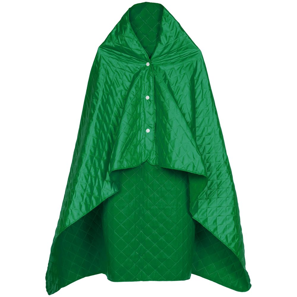 Артикул: P14251.90 — Плед-пончо для пикника SnapCoat, зеленый