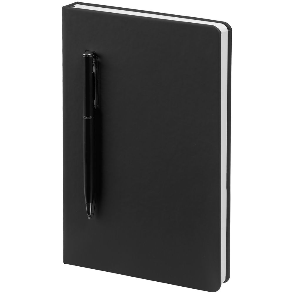 Артикул: P15058.30 — Ежедневник Magnet Shall с ручкой, черный