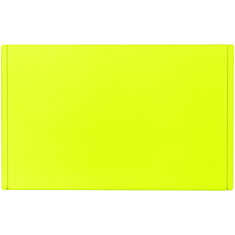 Артикул: P15355.89 — Лейбл из ПВХ Dzeta, L, желтый неон