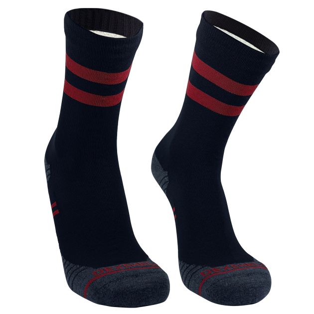 Артикул: P15506.50 — Водонепроницаемые носки Running Lite, черные с красным