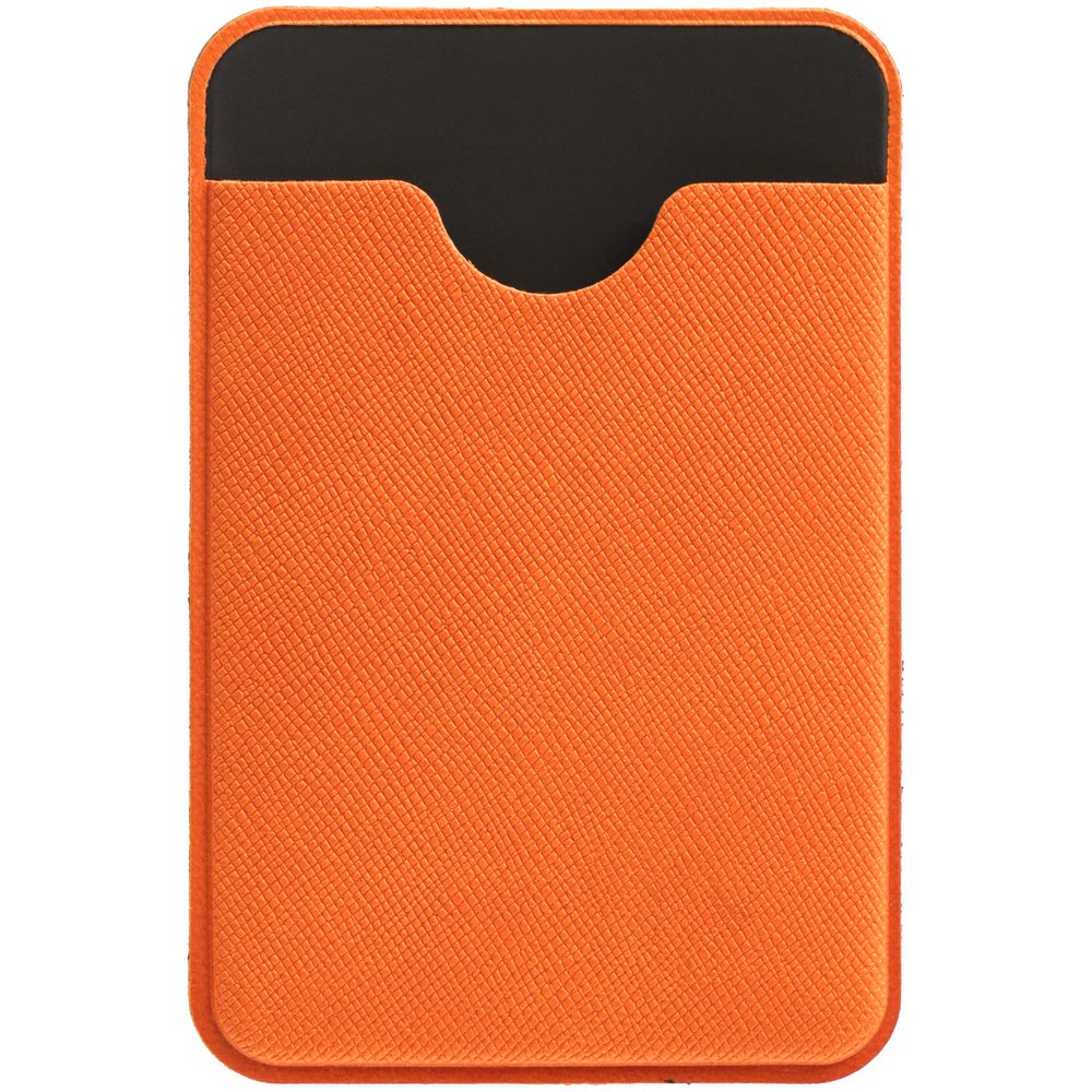 Артикул: P15605.20 — Чехол для карты на телефон Devon, оранжевый с черным