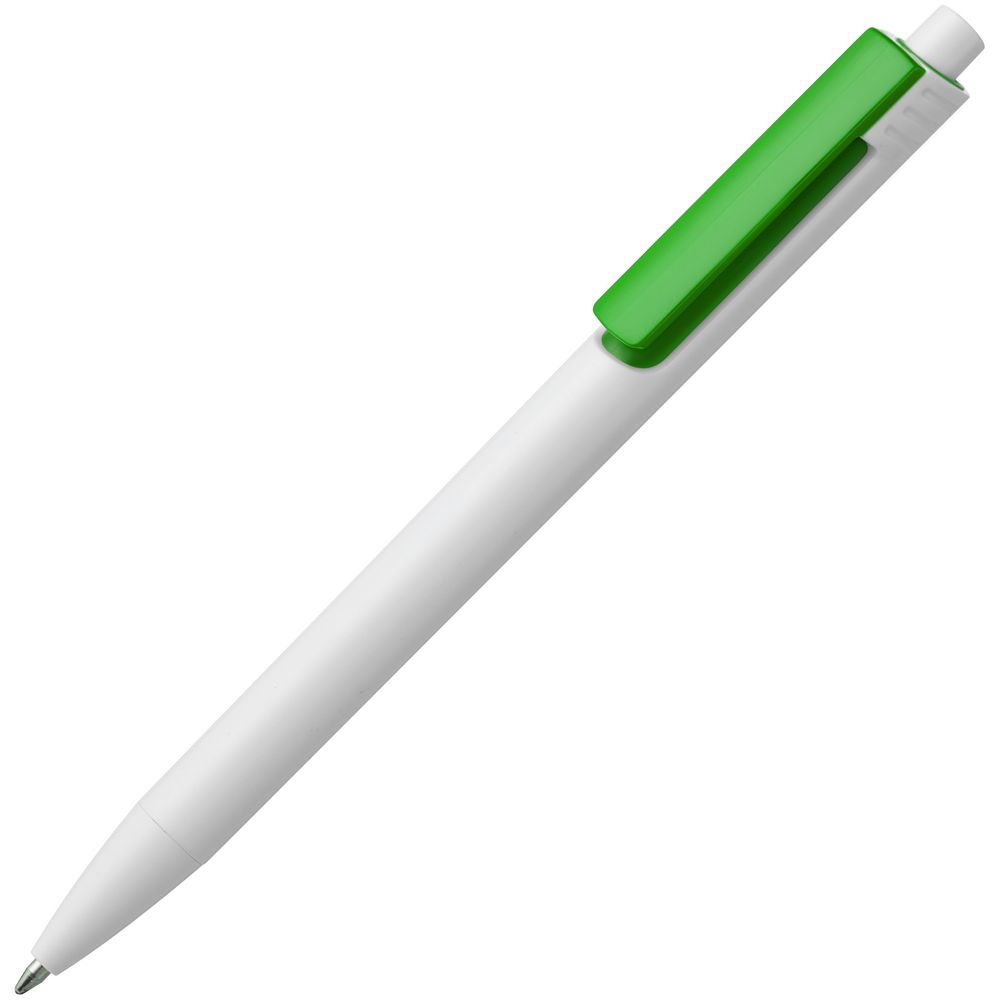 Артикул: P15902.93 — Ручка шариковая Rush Special, бело-зеленая