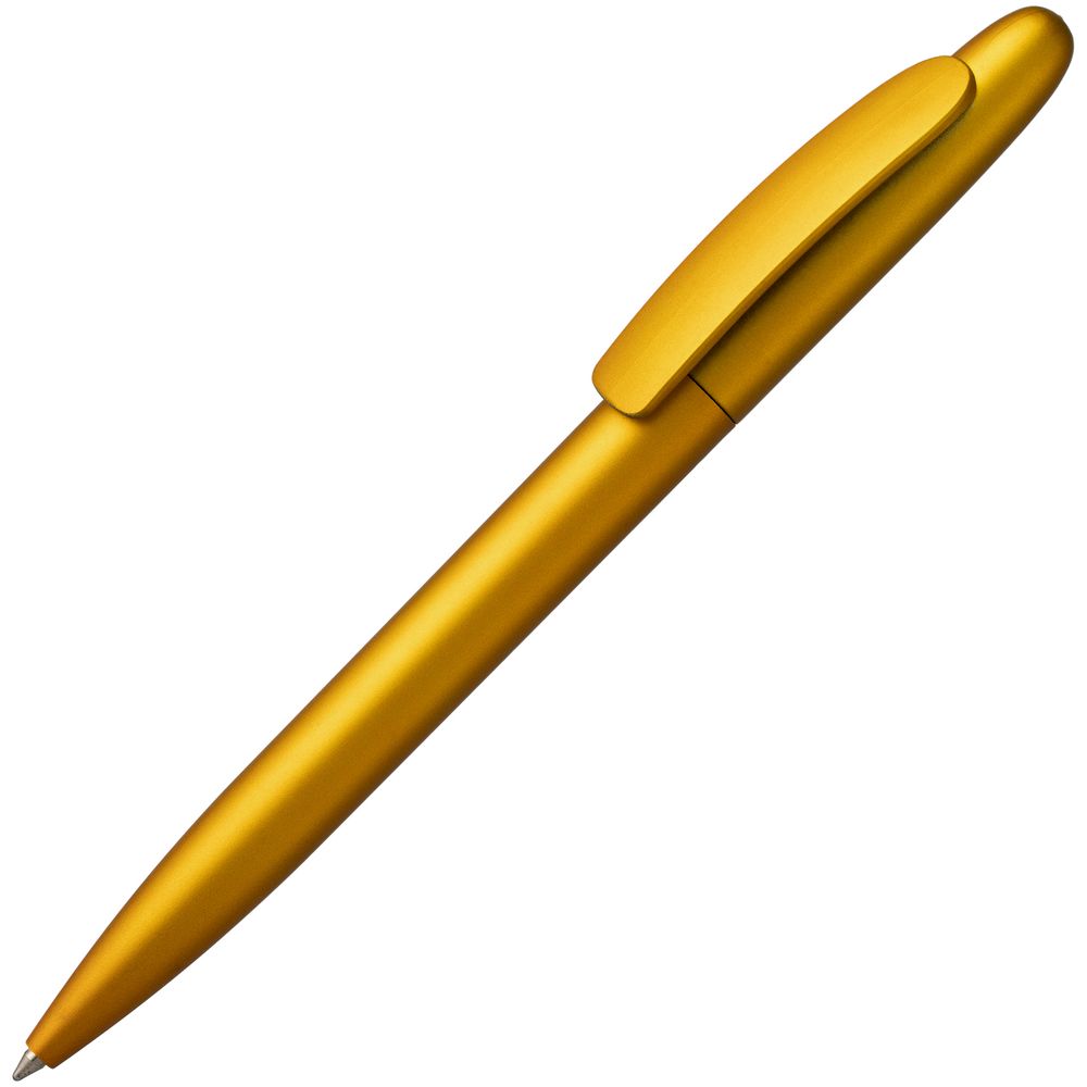 Артикул: P15903.80 — Ручка шариковая Moor Silver, желтый металлик