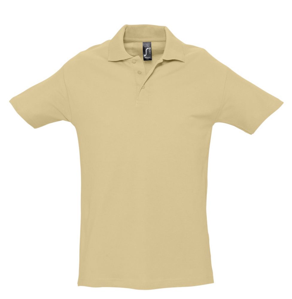 Артикул: P1898.10 — Рубашка поло мужская Spring 210, бежевая