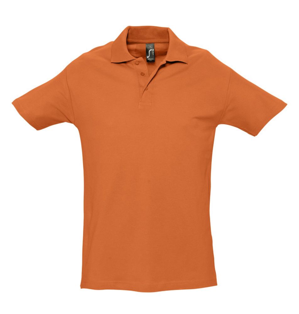 Артикул: P1898.20 — Рубашка поло мужская Spring 210, оранжевая