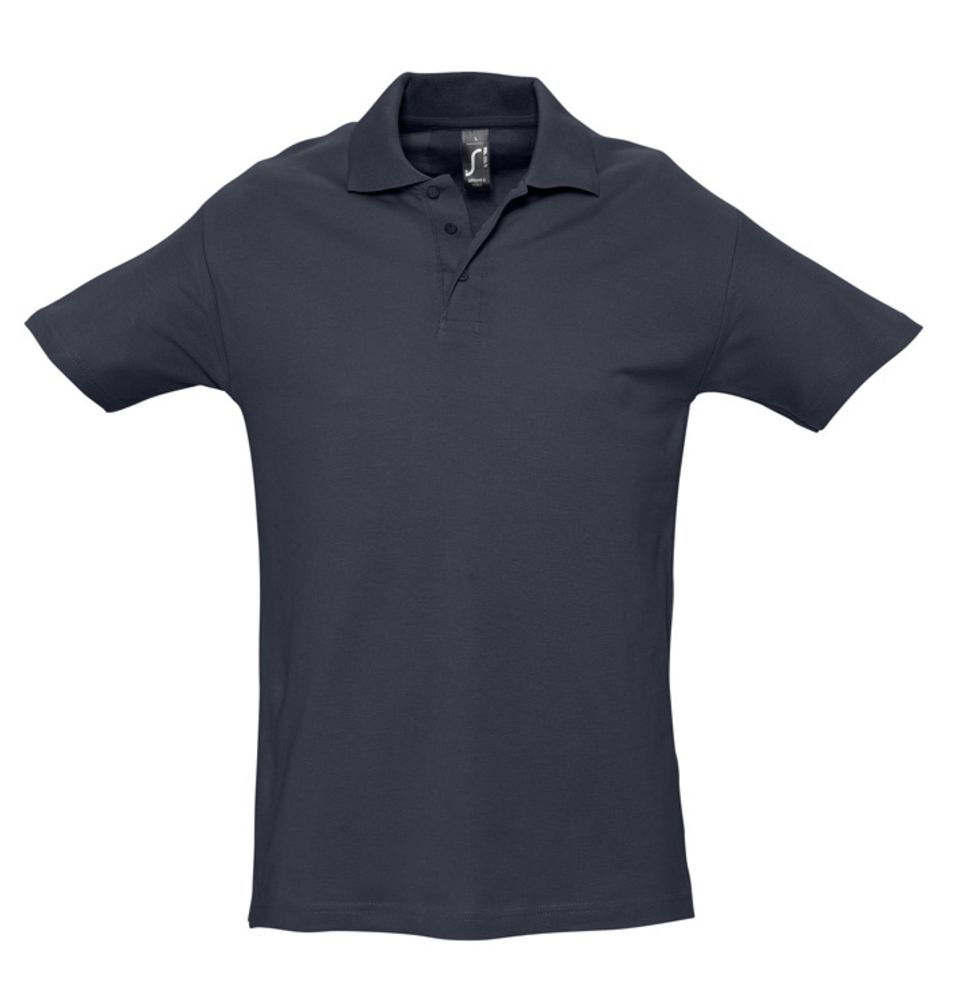 Артикул: P1898.40 — Рубашка поло мужская Spring 210 темно-синяя (navy)