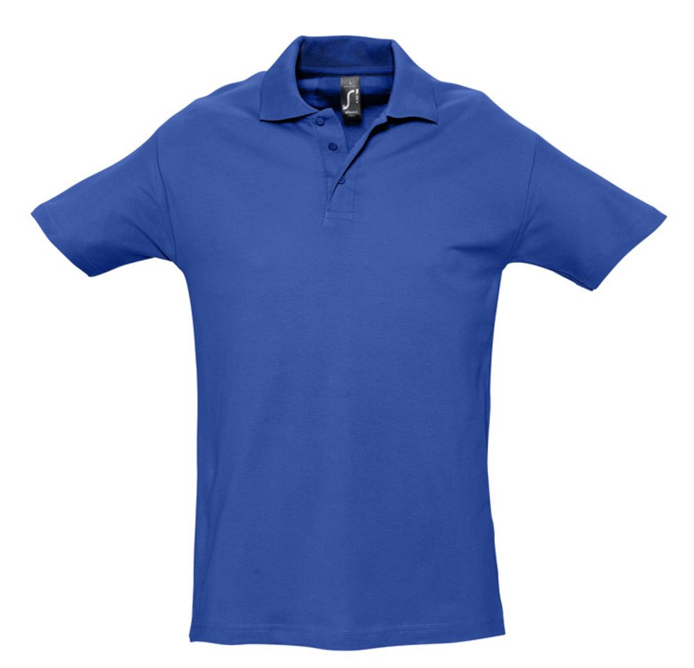 Артикул: P1898.44 — Рубашка поло мужская Spring 210, ярко-синяя (royal)