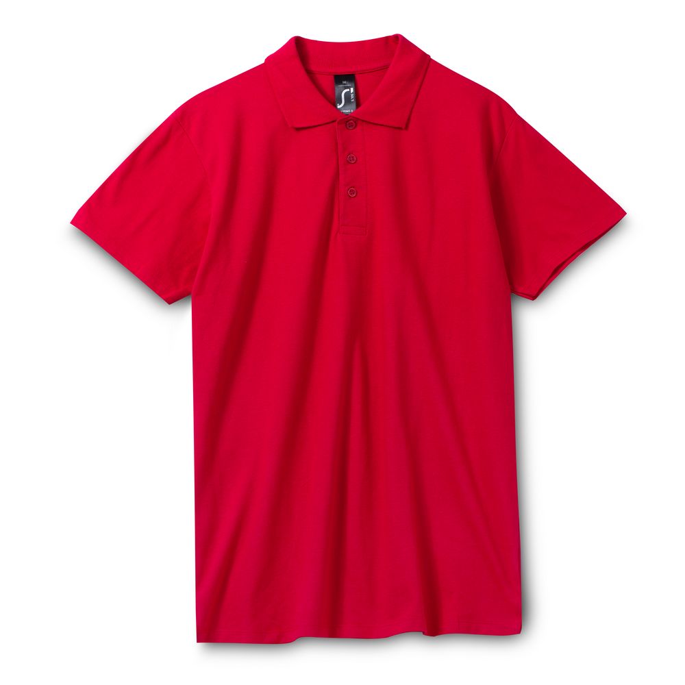 Артикул: P1898.50 — Рубашка поло мужская Spring 210, красная