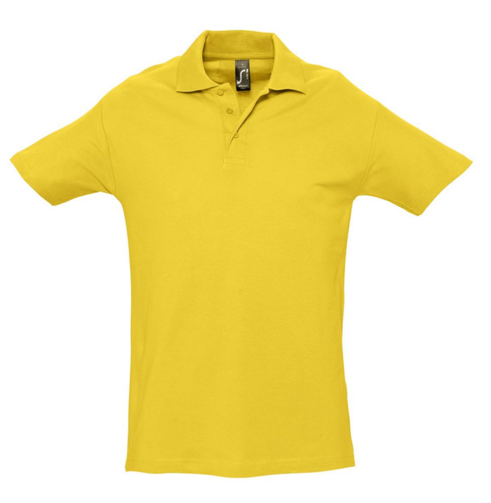 Артикул: P1898.80 — Рубашка поло мужская Spring 210, желтая
