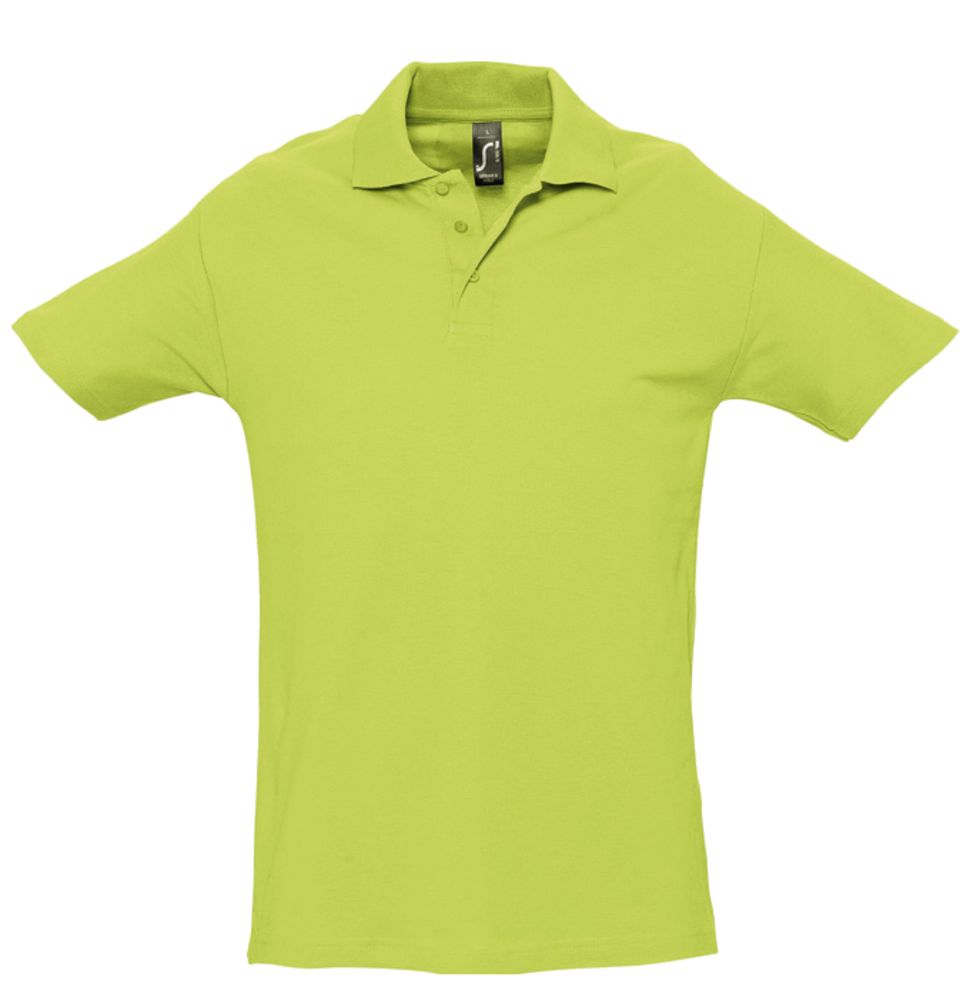 Артикул: P1898.94 — Рубашка поло мужская Spring 210, зеленое яблоко