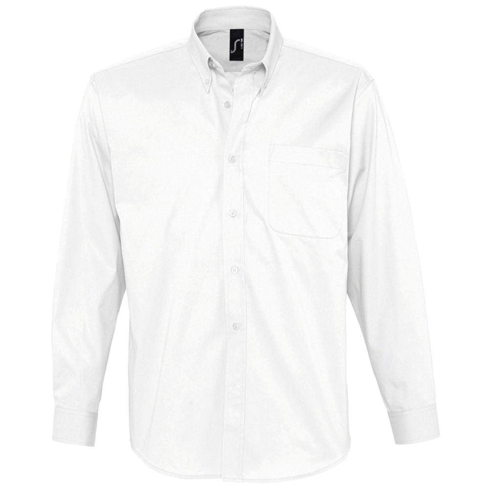 Артикул: P2506.60 — Рубашка мужская с длинным рукавом Bel Air, белая