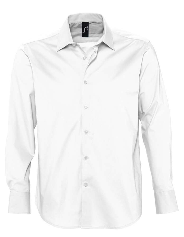 Артикул: P2508.60 — Рубашка мужская с длинным рукавом Brighton, белая