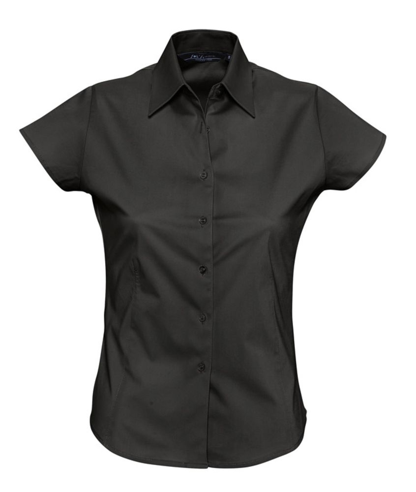 Артикул: P2511.30 — Рубашка женская с коротким рукавом Excess, черная