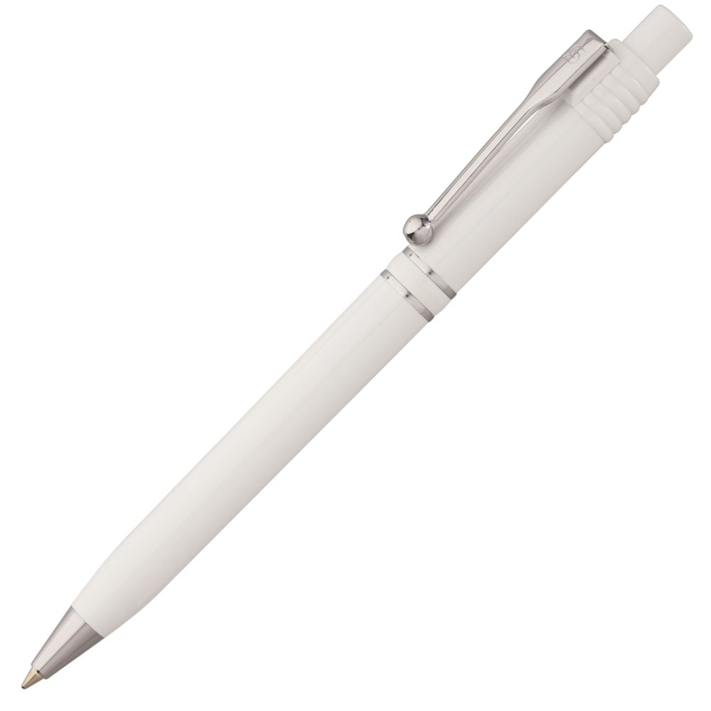 Артикул: P2831.60 — Ручка шариковая Raja Chrome, белая
