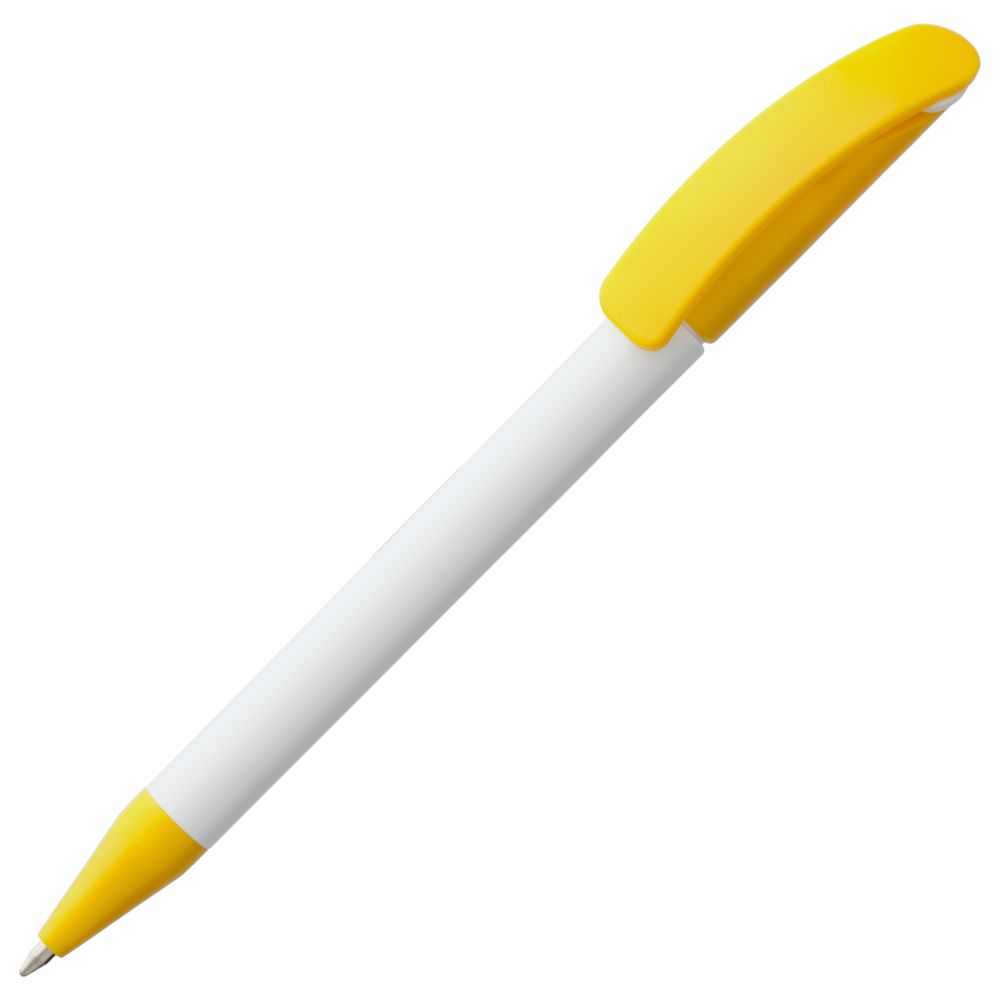 Артикул: P1912.68 — Ручка шариковая Prodir DS3 TPP Special, белая с желтым