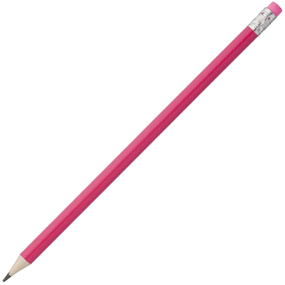 Артикул: P5002.15 — Карандаш простой Hand Friend с ластиком, розовый