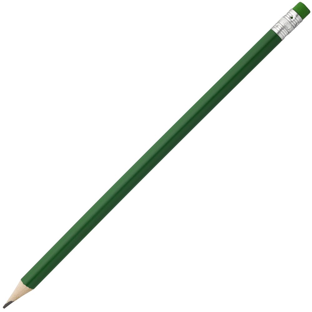 Артикул: P5002.90 — Карандаш простой Hand Friend с ластиком, зеленый