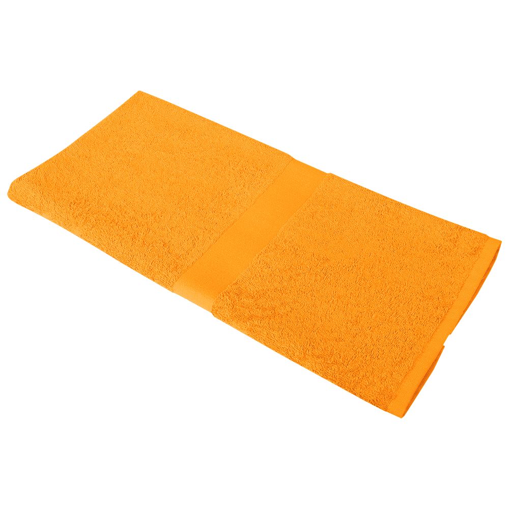 Оранжевое полотенце. Полотенце с логотипом. Оранжевое полотенце с бордюром. Оранжевое полотенце текстиль.