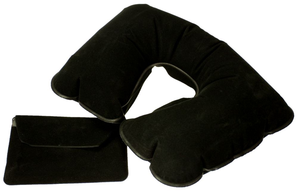 Артикул: P5125.30 — Надувная подушка под шею в чехле Sleep, черная