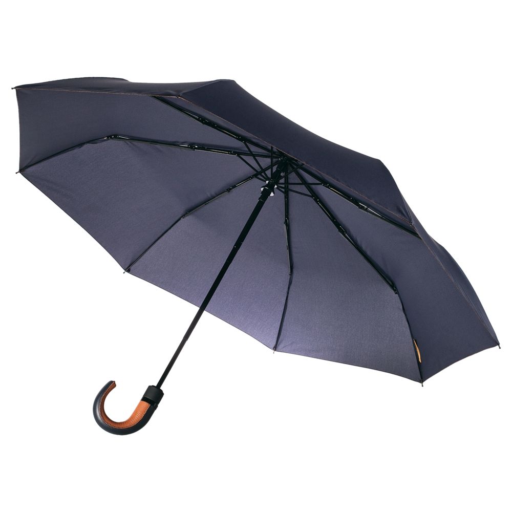 Артикул: P5131 — Складной зонт Palermo, темно-синий