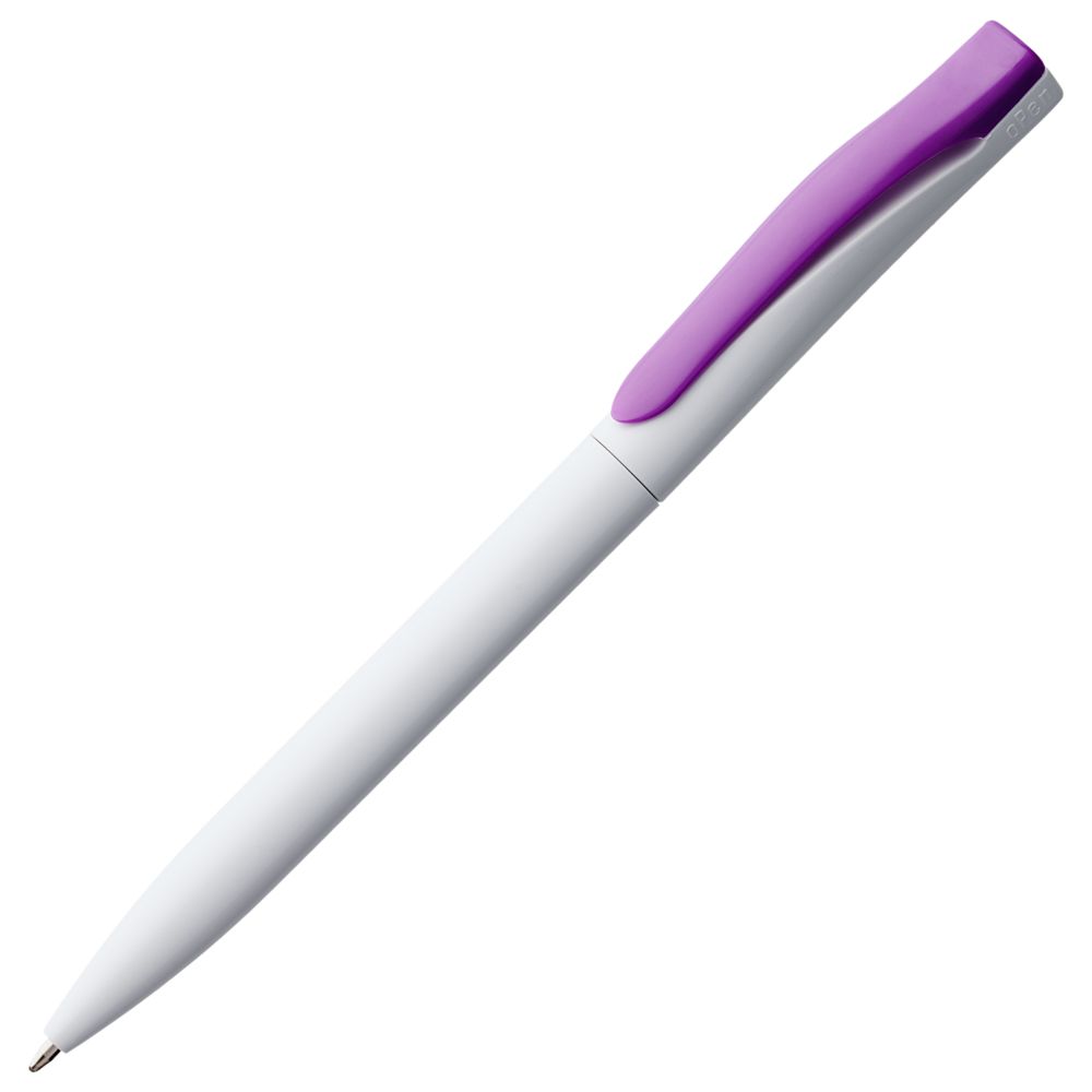 Артикул: P5522.67 — Ручка шариковая Pin, белая с фиолетовым