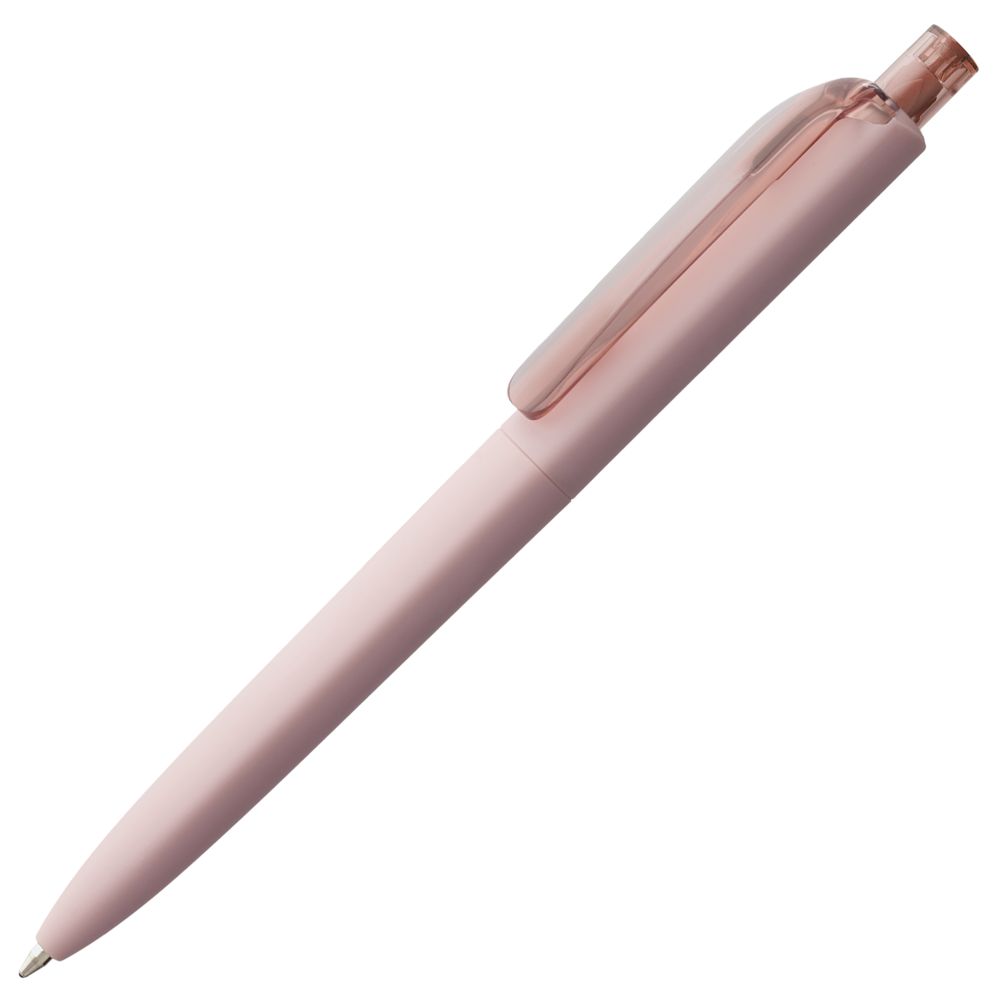 Артикул: P6075.15 — Ручка шариковая Prodir DS8 PRR-T Soft Touch, розовая