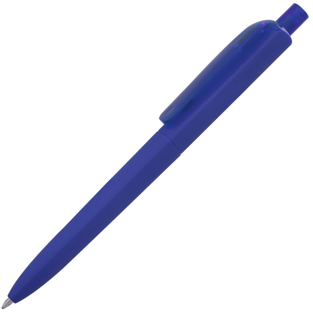 Артикул: P6075.40 — Ручка шариковая Prodir DS8 PRR-Т Soft Touch, синяя