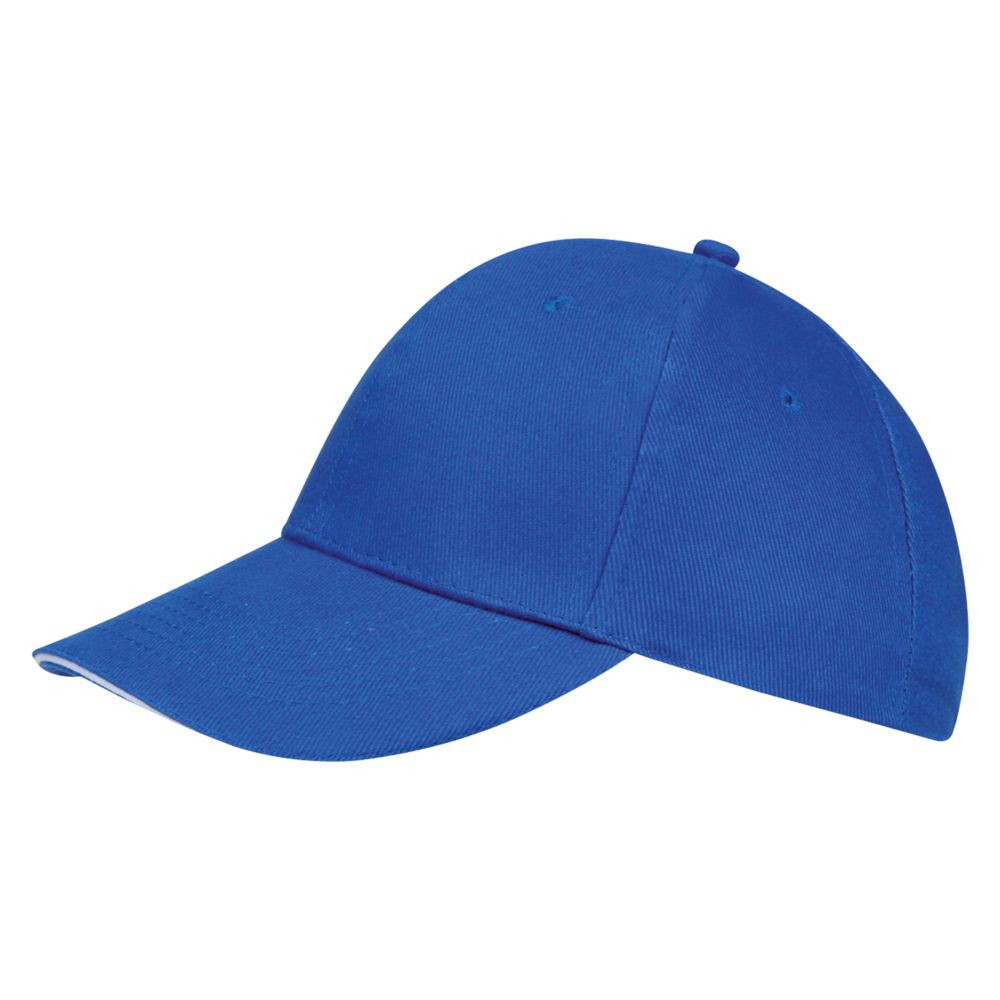 Артикул: P6404.46 — Бейсболка Buffalo, ярко-синяя с белым