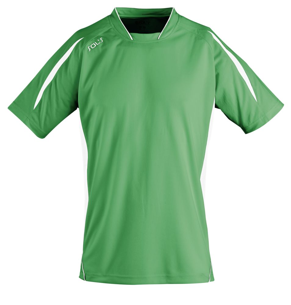 Артикул: P6424.96 — Футболка спортивная Maracana 140, зеленая с белым