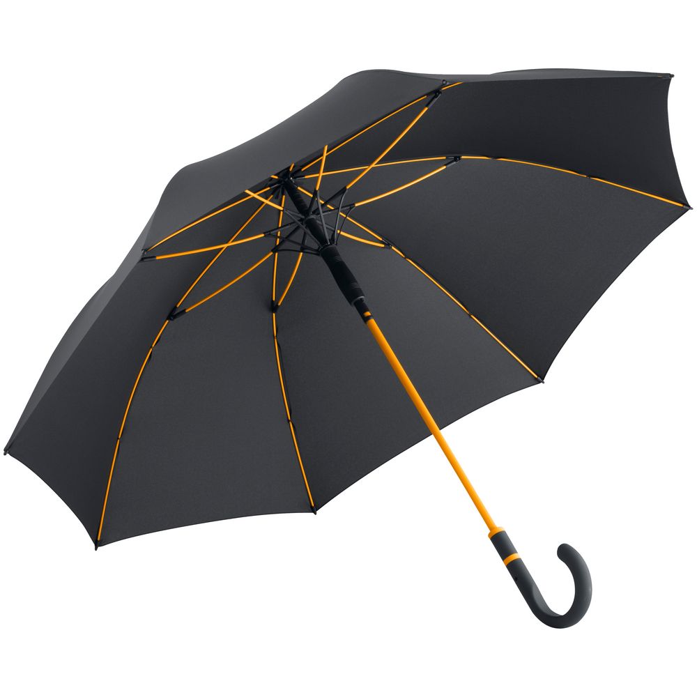 Артикул: P64716.20 — Зонт-трость с цветными спицами Color Style, оранжевый