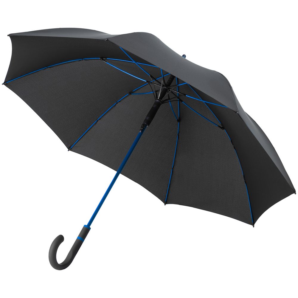 Артикул: P64716.44 — Зонт-трость с цветными спицами Color Style, ярко-синий