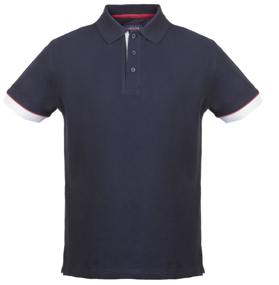 Артикул: P6551.40 — Рубашка поло мужская Anderson, темно-синяя