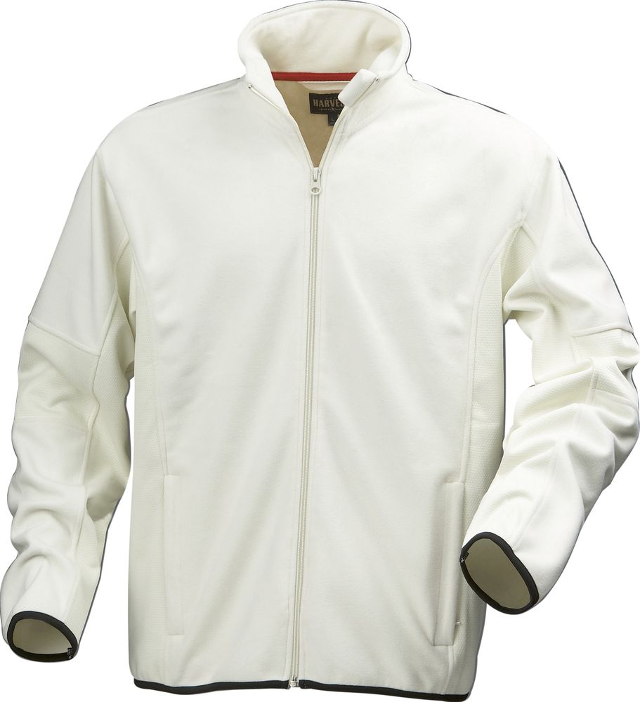 Артикул: P6567.60 — Куртка флисовая мужская Lancaster, белая с оттенком слоновой кости