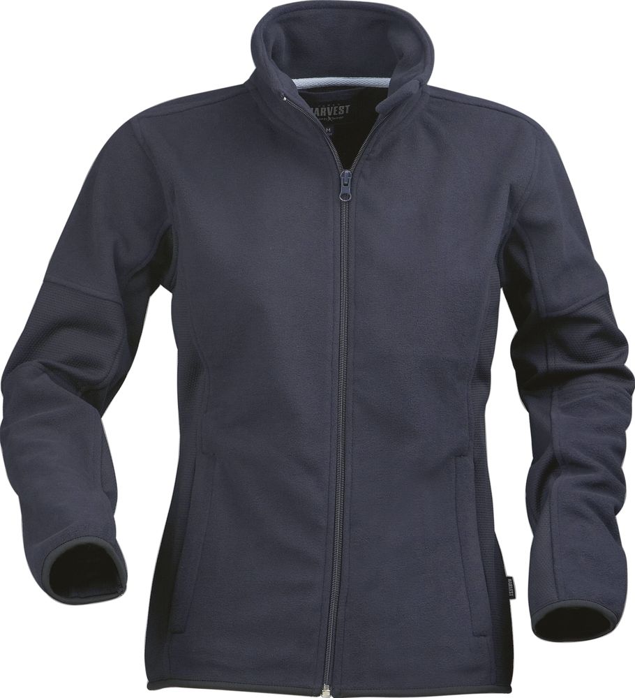 Артикул: P6573.40 — Куртка флисовая женская Sarasota, темно-синяя