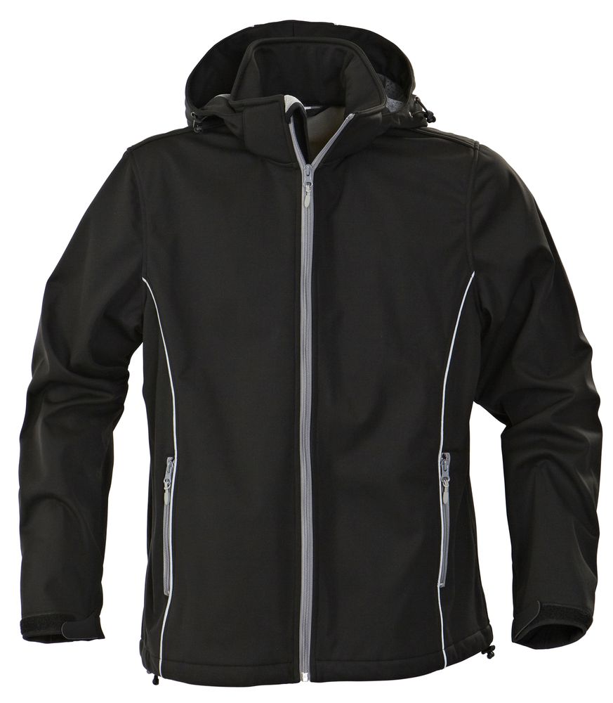 Артикул: P6575.30 — Куртка софтшелл мужская Skyrunning, черная