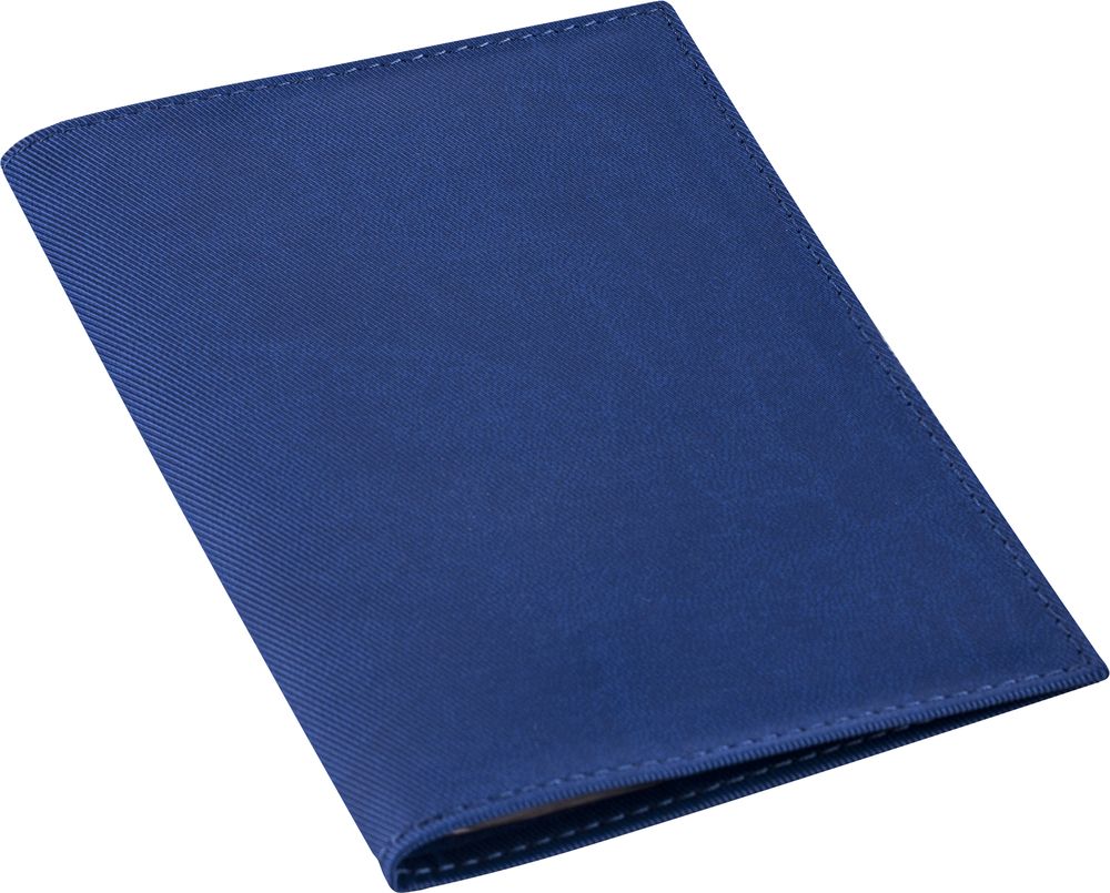 Артикул: P6697.40 — Обложка для автодокументов Twill, синяя
