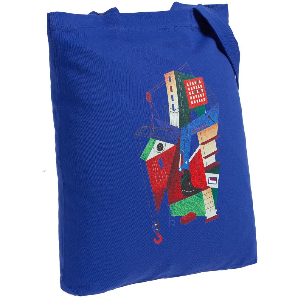 Артикул: P70351.44 — Холщовая сумка Architectonic, ярко-синяя
